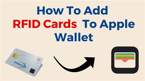 adding rfid card to apple wallet